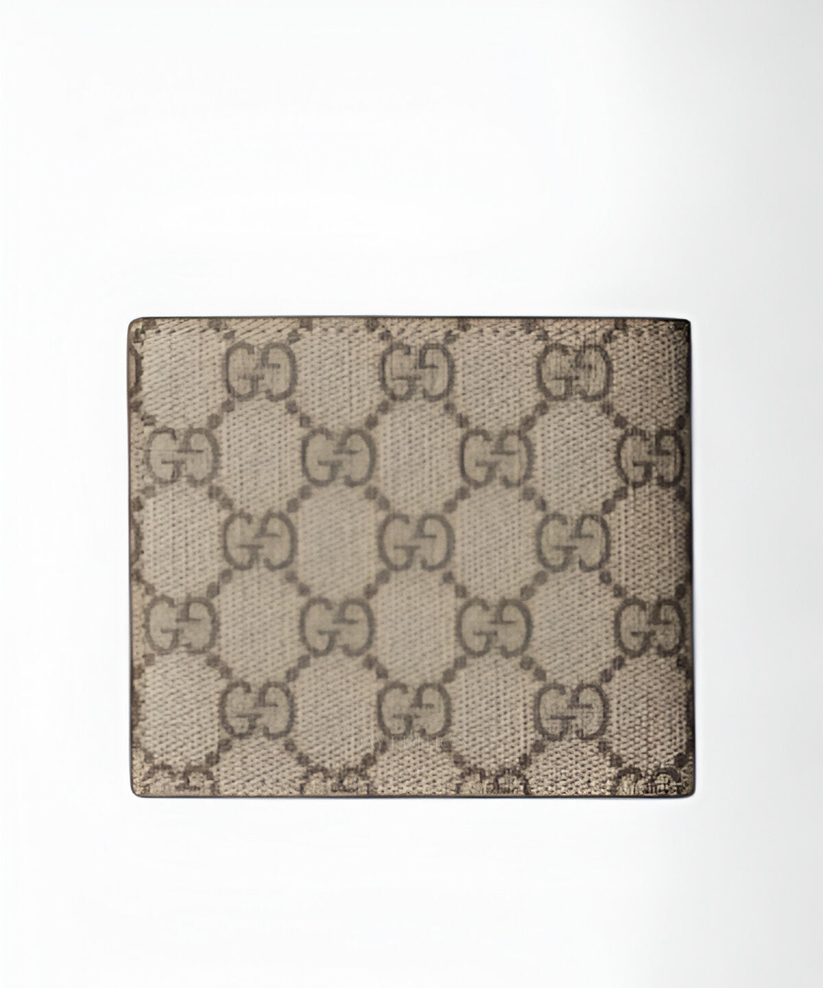 구찌 GG 엠블럼 반지갑 가죽 소재 GG 로고 엠블럼 디테일 양면 접이식 지갑