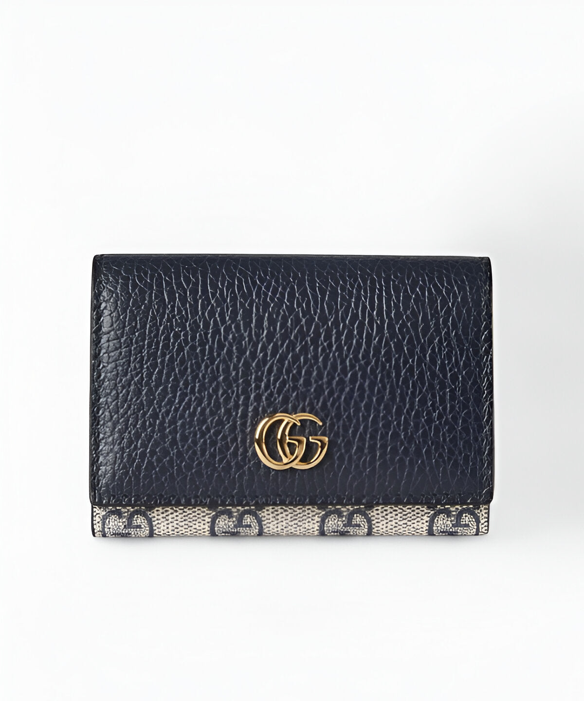 구찌 GG 마몬트 레더 지갑 가죽 소재 GG 로고 포인트 클래식 지갑 디자인