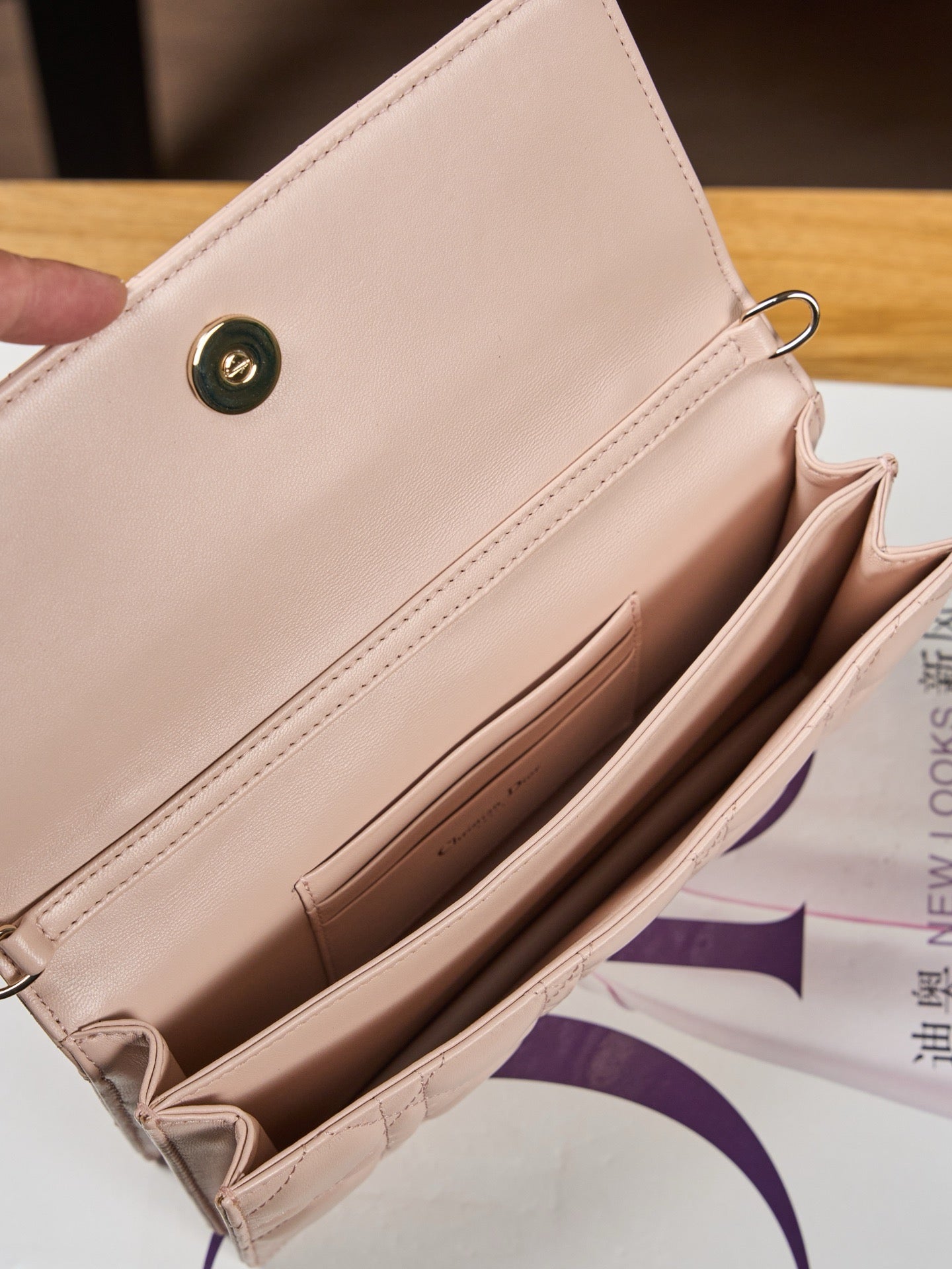 디올 미스 디올 탑핸들 미니 크로스백