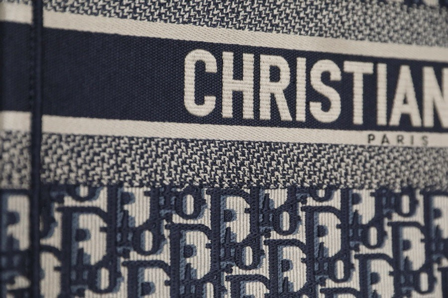 디올 오블리크 북 토트백 미디움