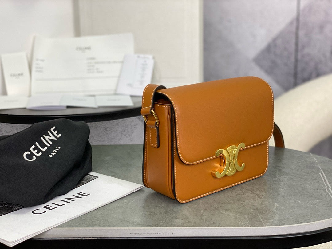 셀린느 트리옹프 숄더백 틴