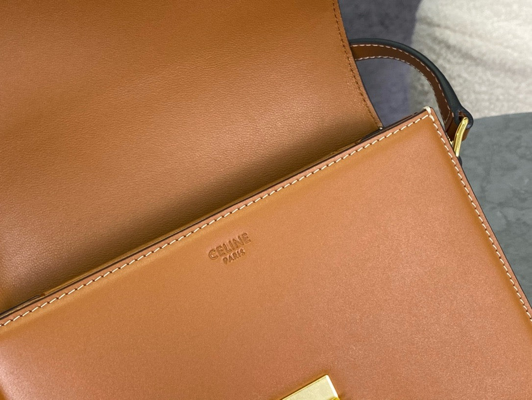 셀린느 트리옹프 숄더백 틴