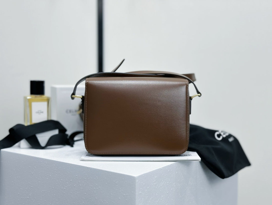 셀린느 트리옹프 숄더백 틴