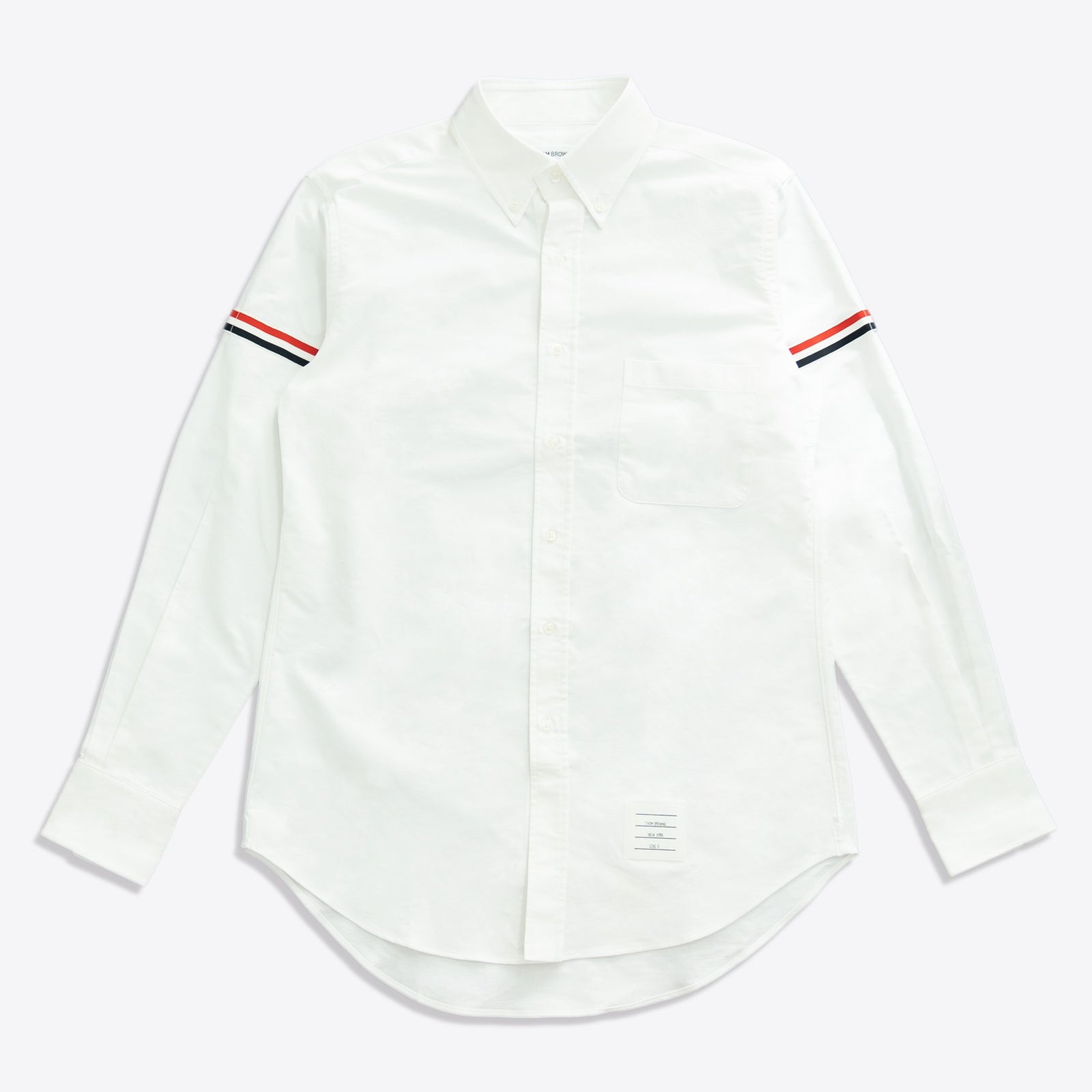 톰브라운 옥스포드 그로스그레인 암밴드 클래식 셔츠