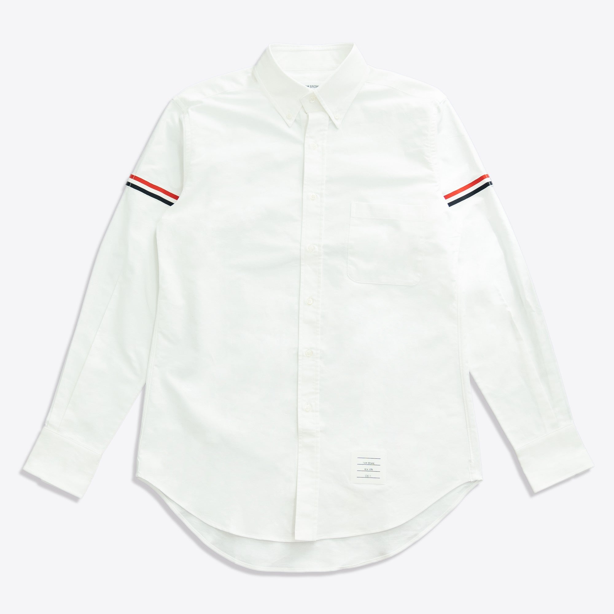 톰브라운 옥스포드 그로스그레인 암밴드 클래식 셔츠