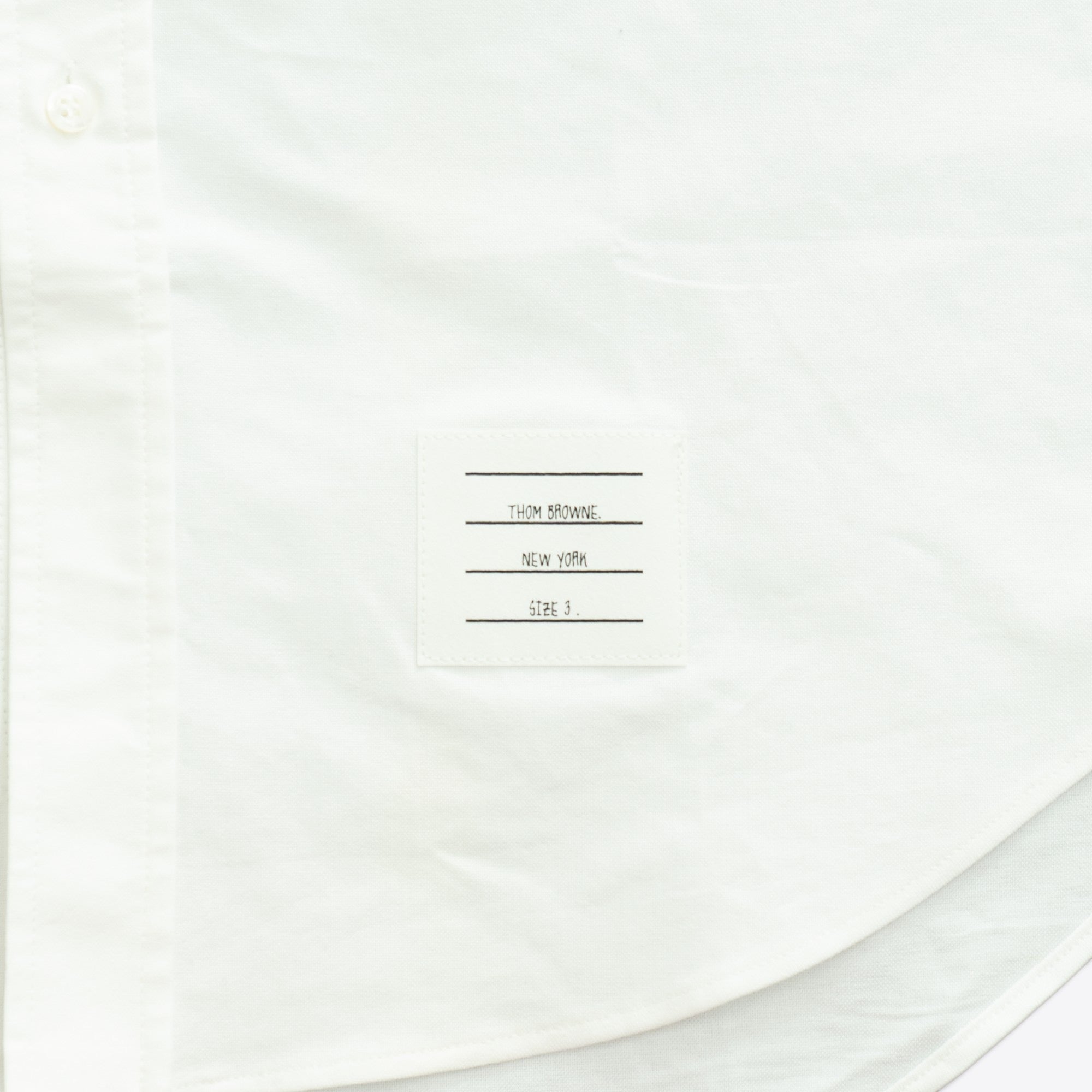 톰브라운 옥스포드 그로스그레인 암밴드 클래식 셔츠