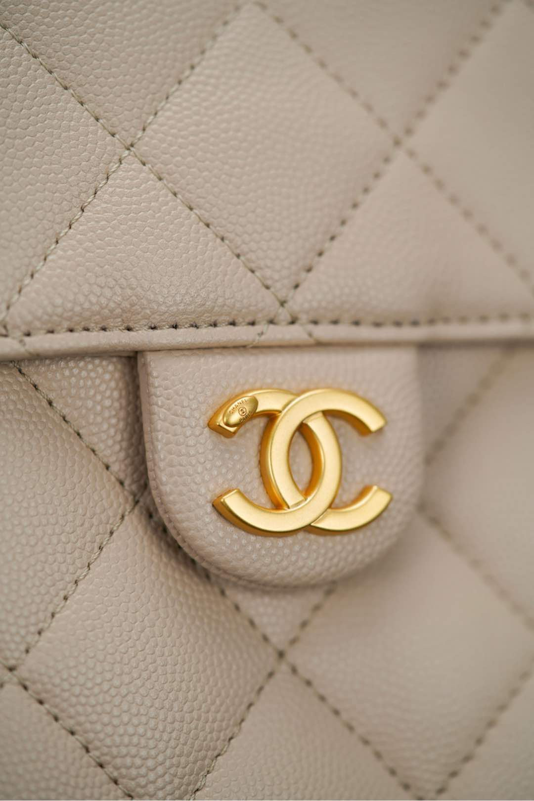 샤넬 25백 스몰 (베이지)