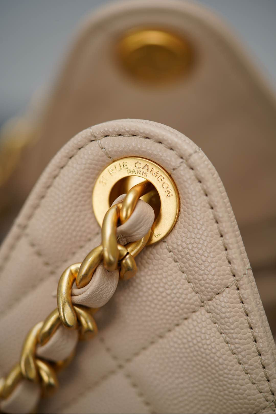 샤넬 25백 스몰 (베이지)