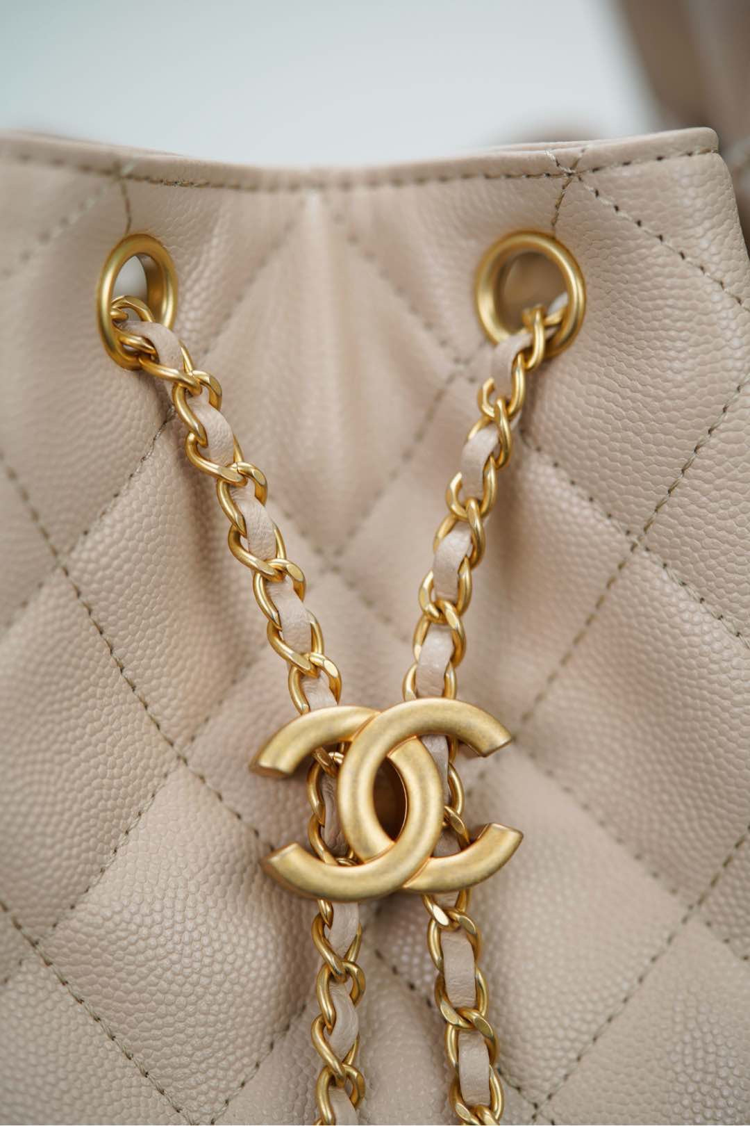 샤넬 25백 스몰 (베이지)