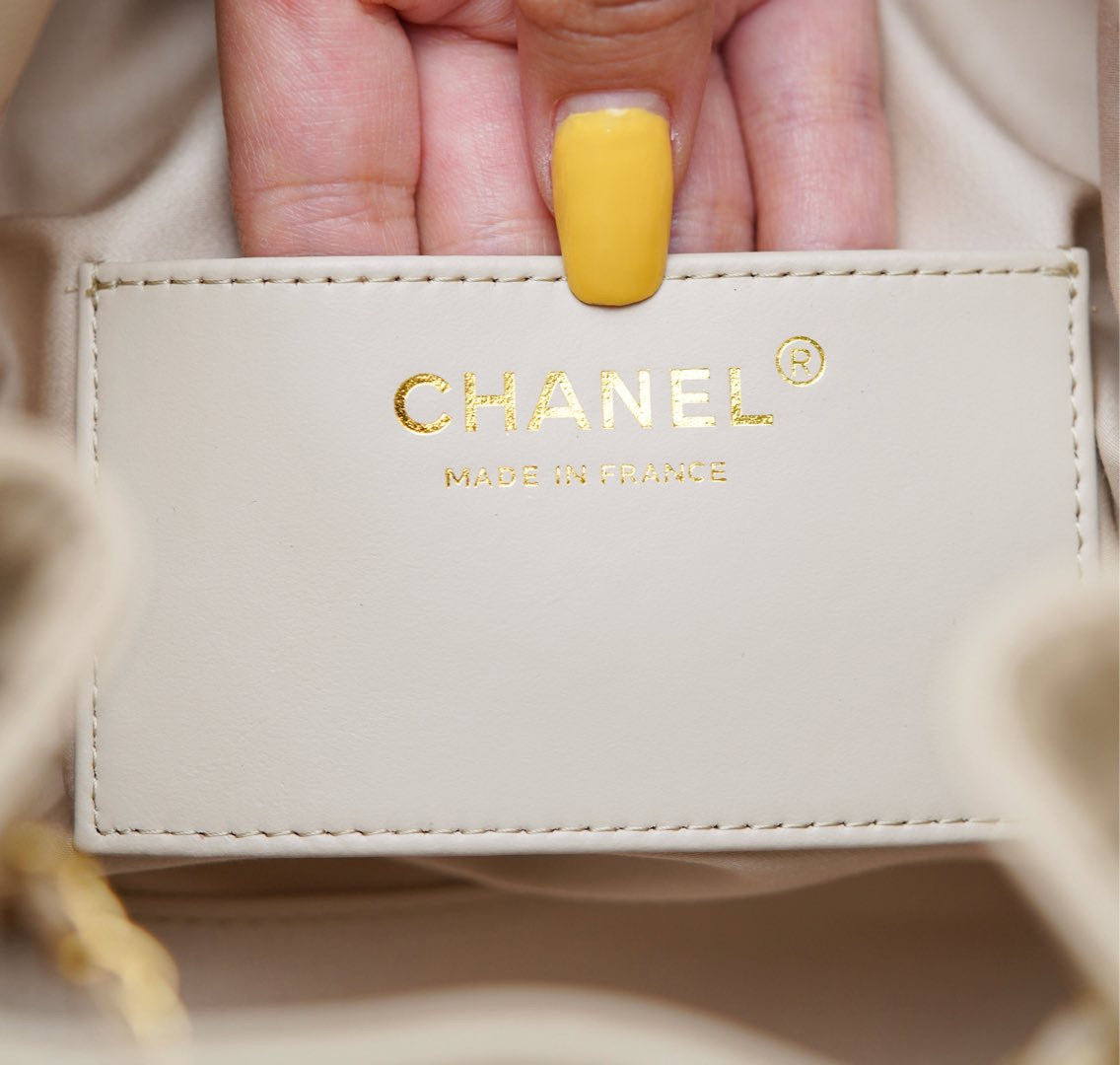 샤넬 25백 스몰 (베이지)