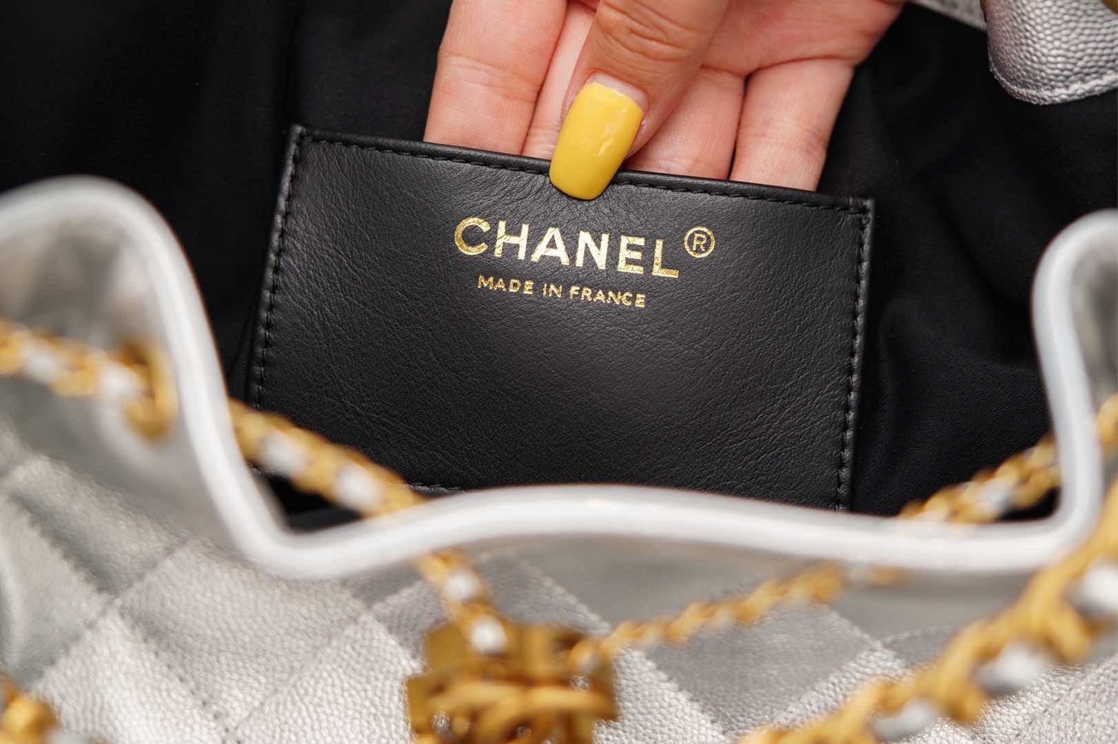 샤넬 25백 스몰 (실버)