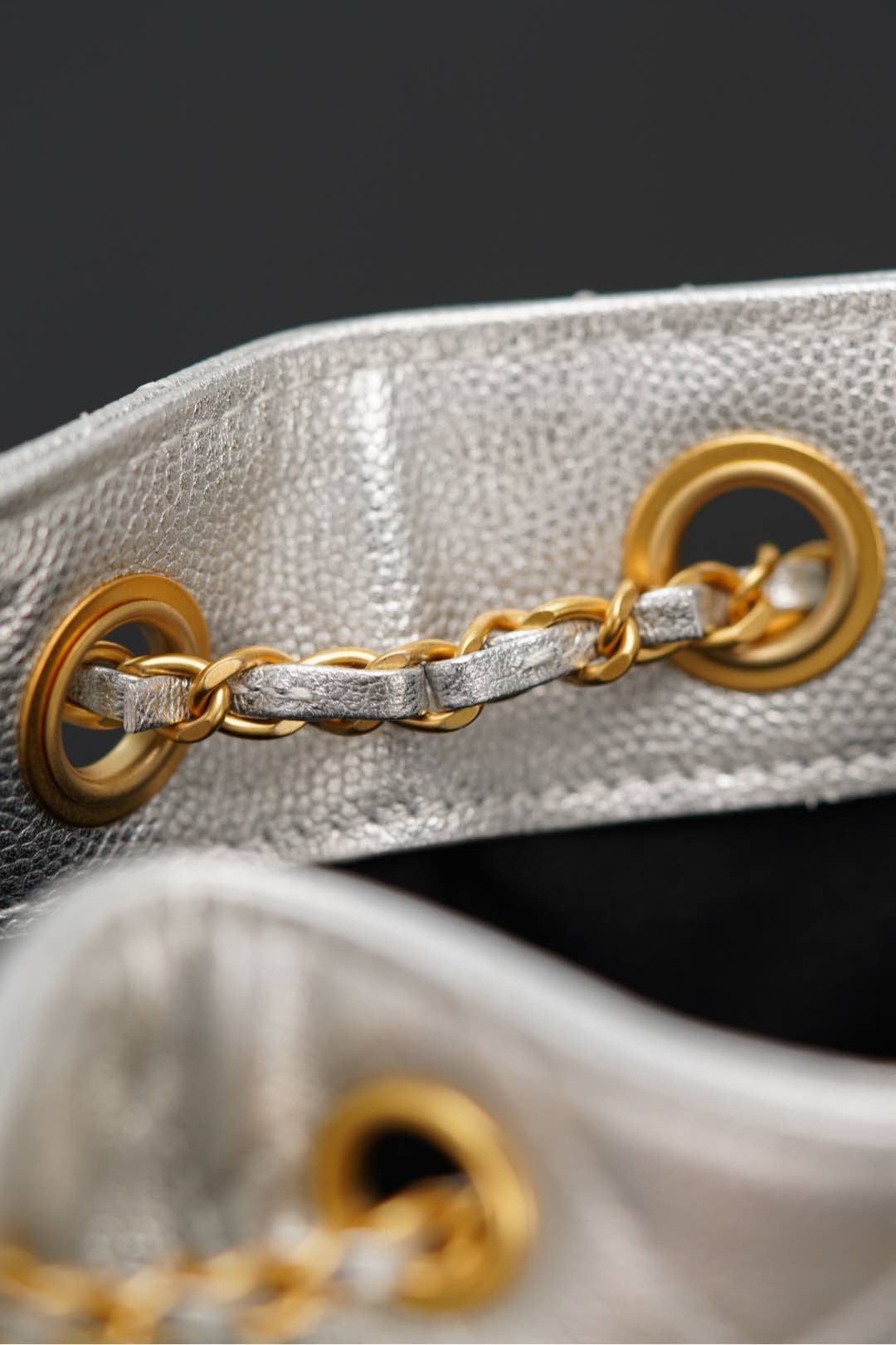 샤넬 25백 스몰 (실버)