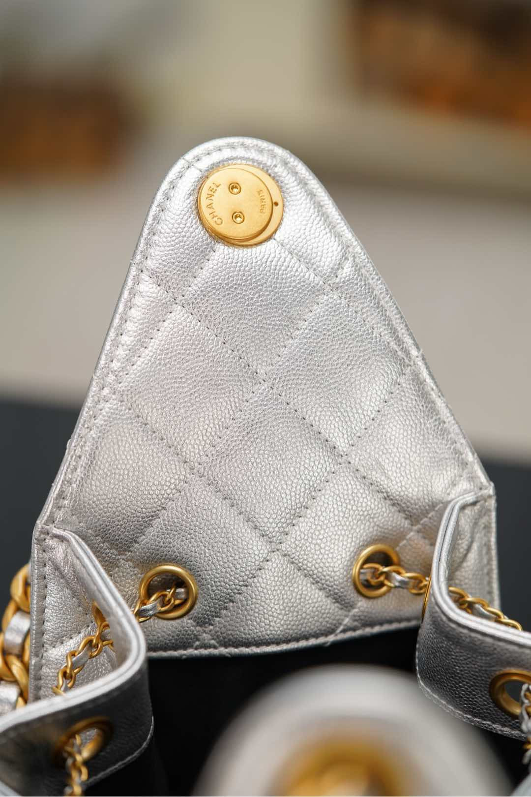 샤넬 25백 스몰 (실버)