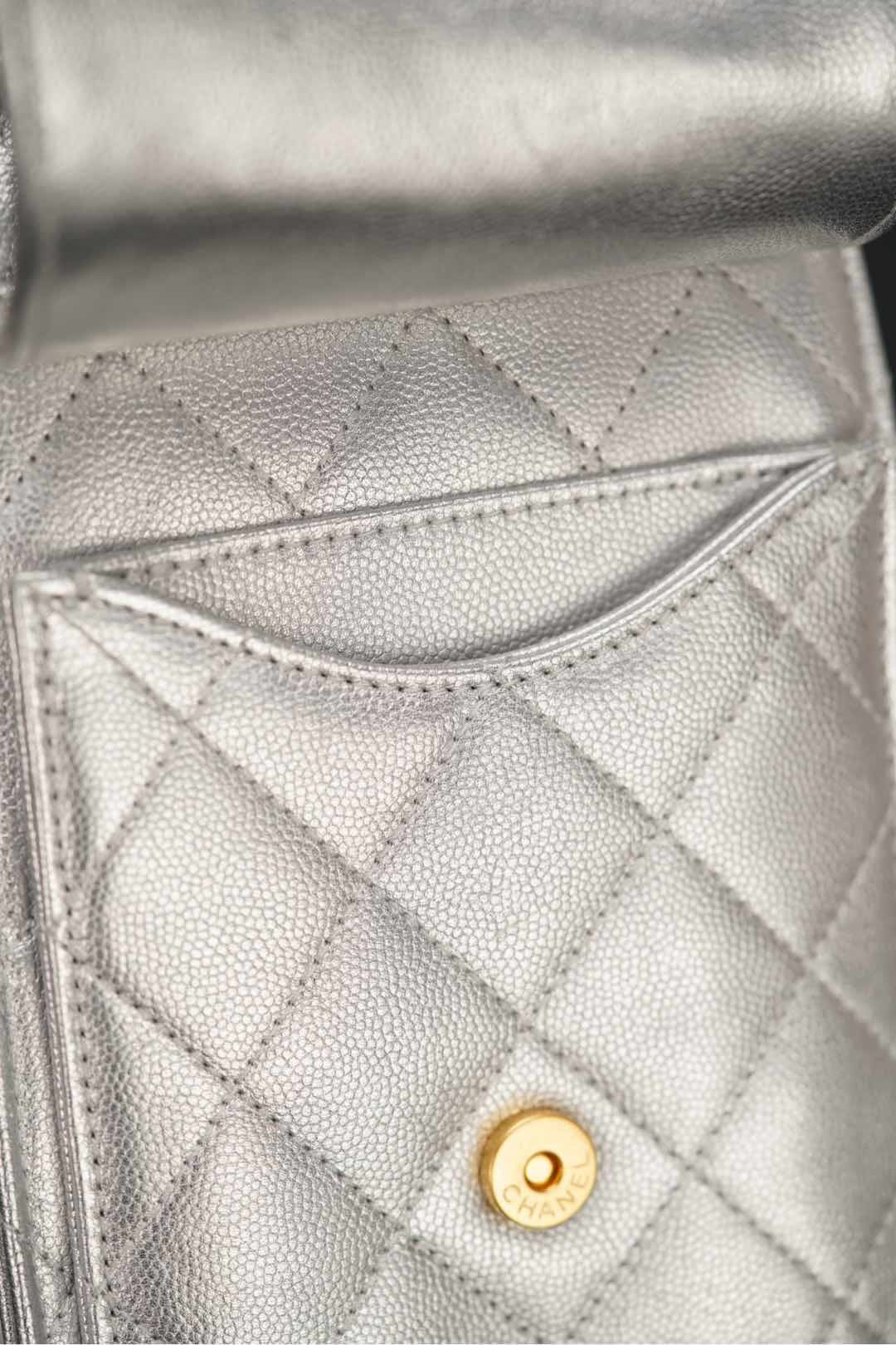 샤넬 25백 스몰 (실버)