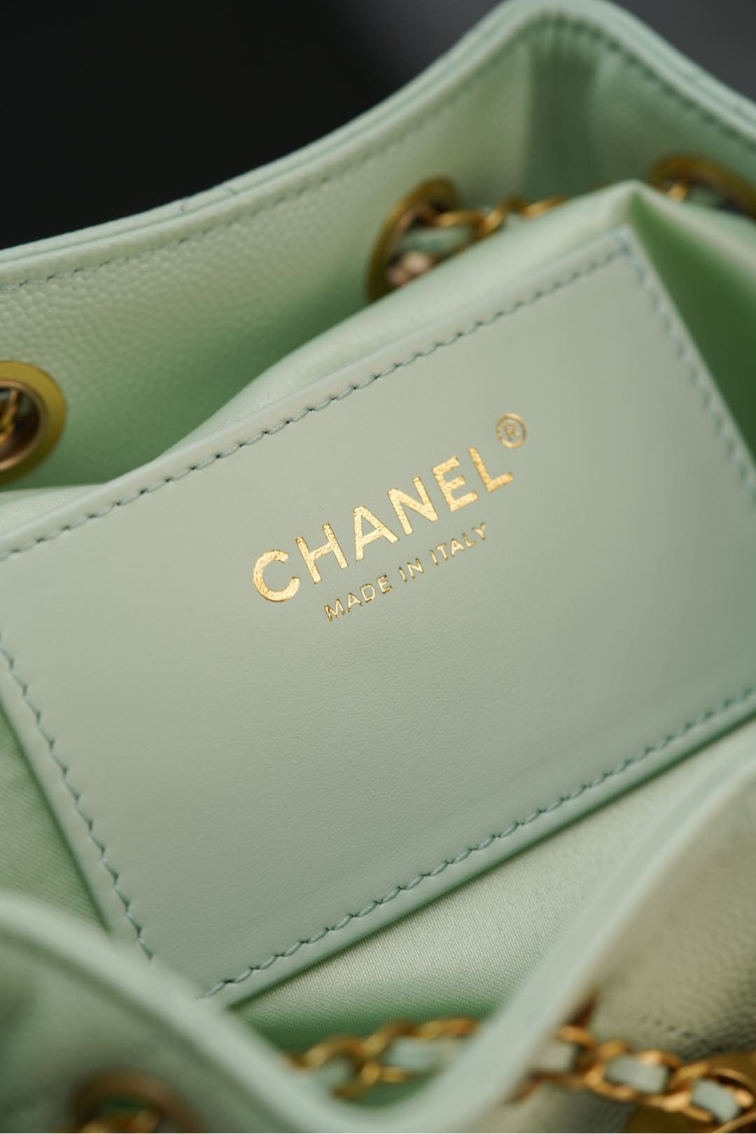샤넬 25백 스몰 (라이트 그린)