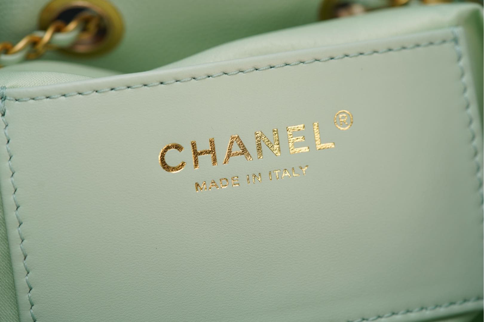 샤넬 25백 스몰 (라이트 그린)