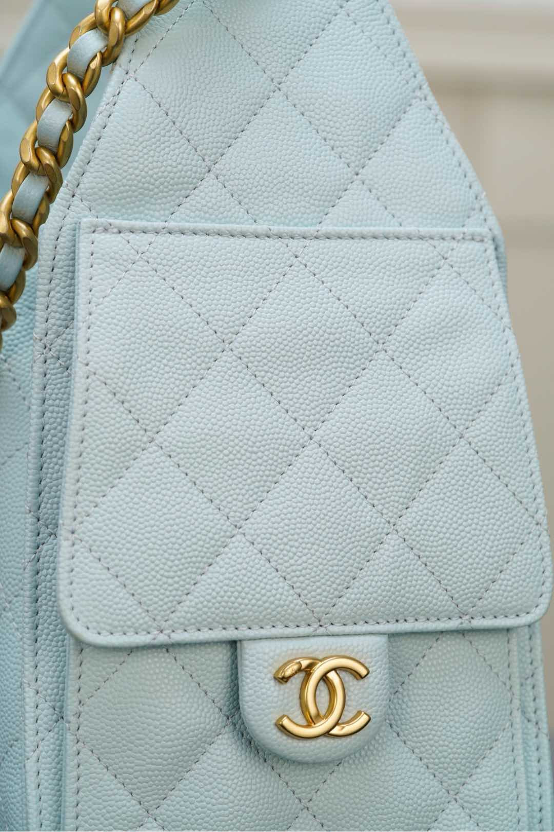 샤넬 25백 스몰 (라이트블루)