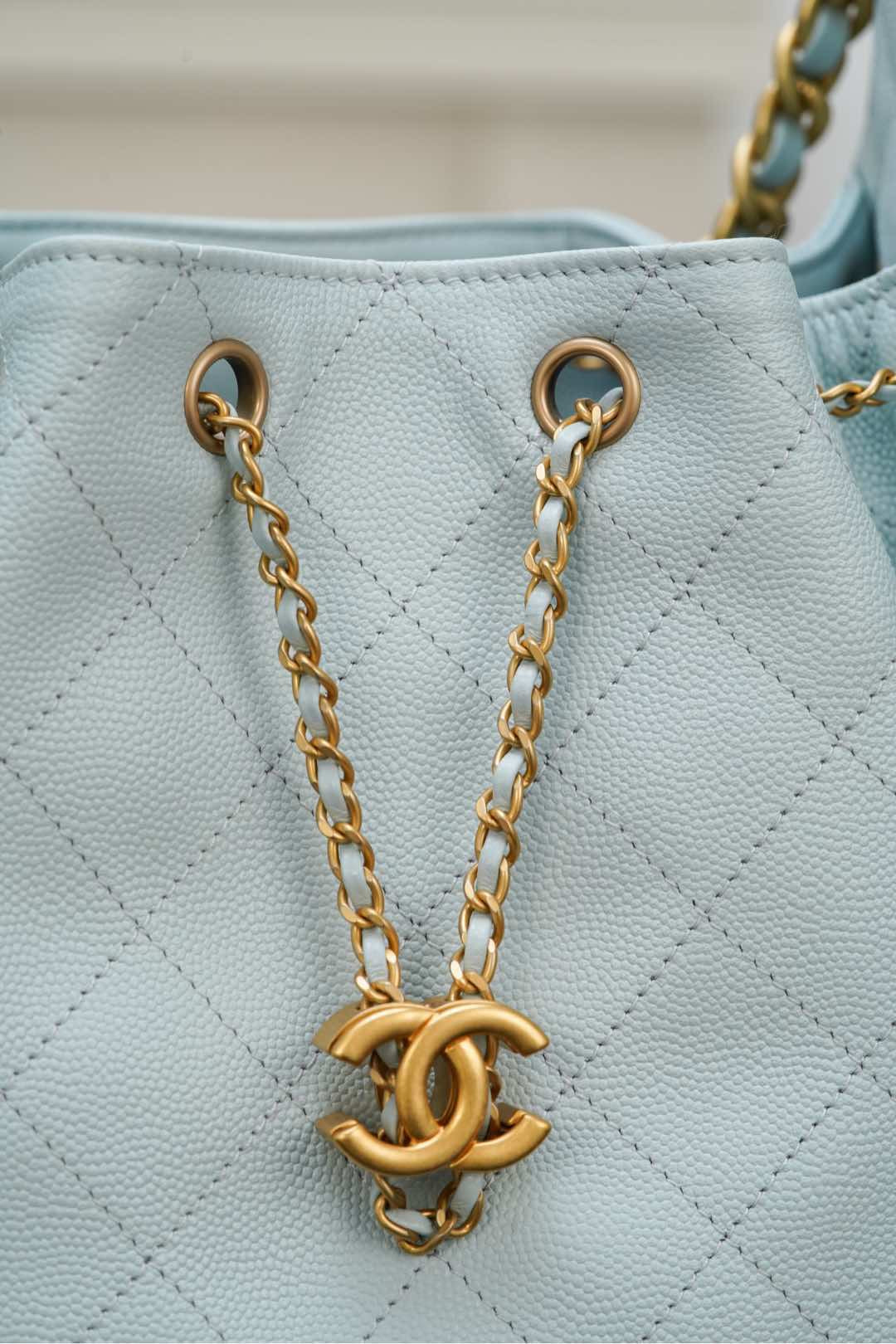 샤넬 25백 스몰 (라이트블루)