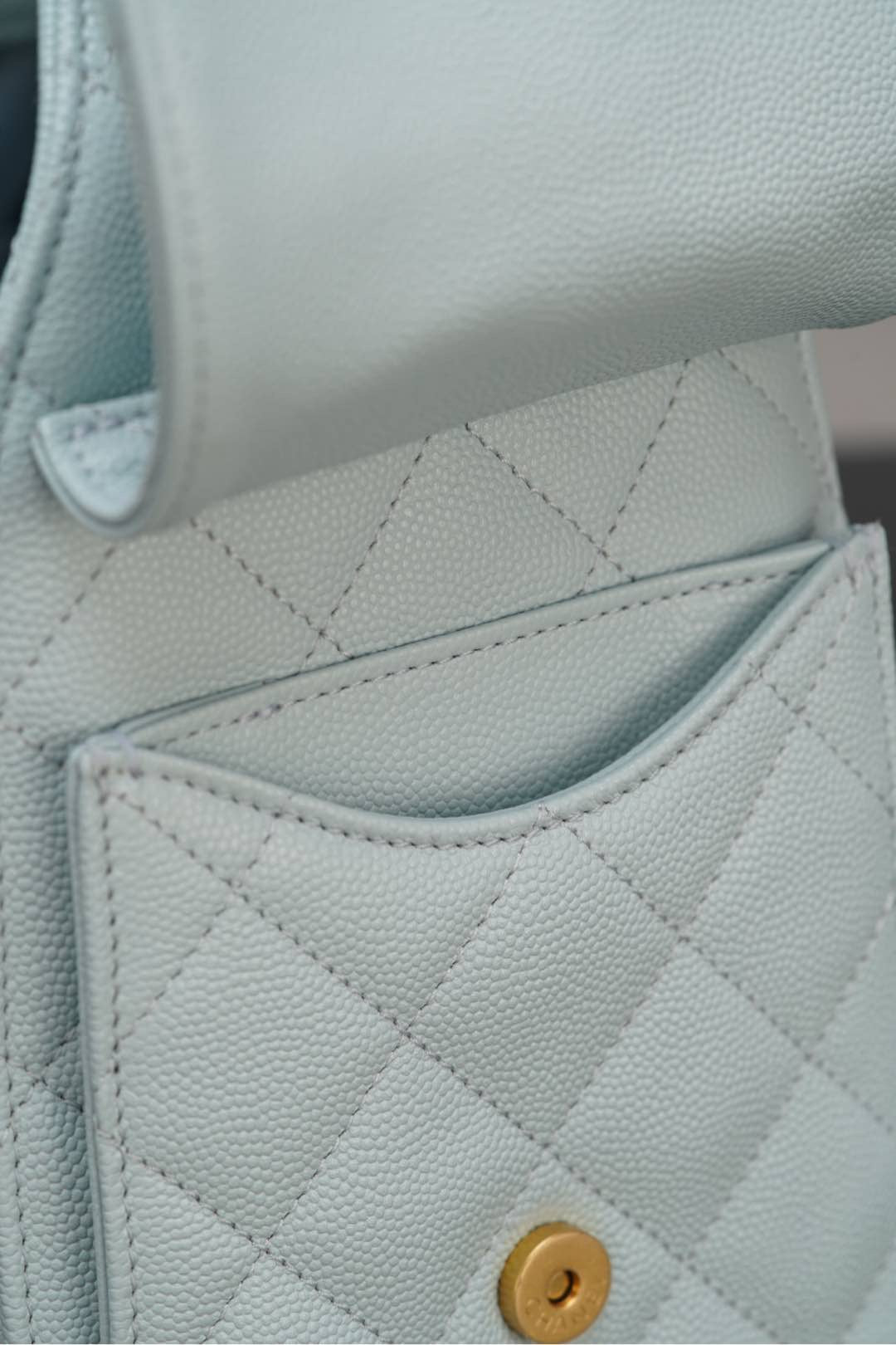 샤넬 25백 스몰 (라이트블루)