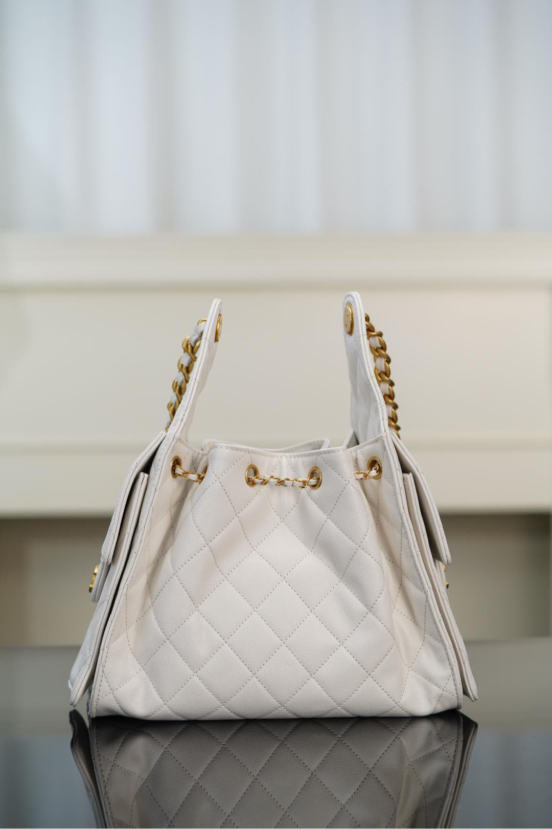 샤넬 25백 스몰 (화이트)