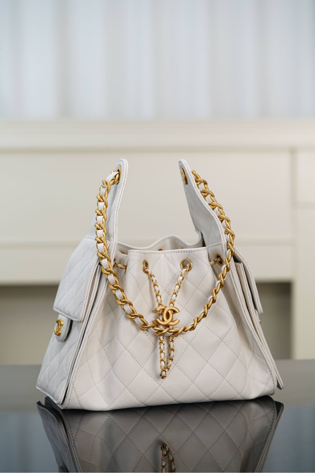 샤넬 25백 스몰 (화이트)