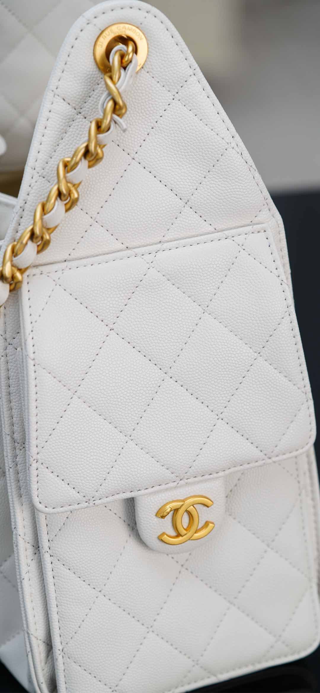 샤넬 25백 스몰 (화이트)
