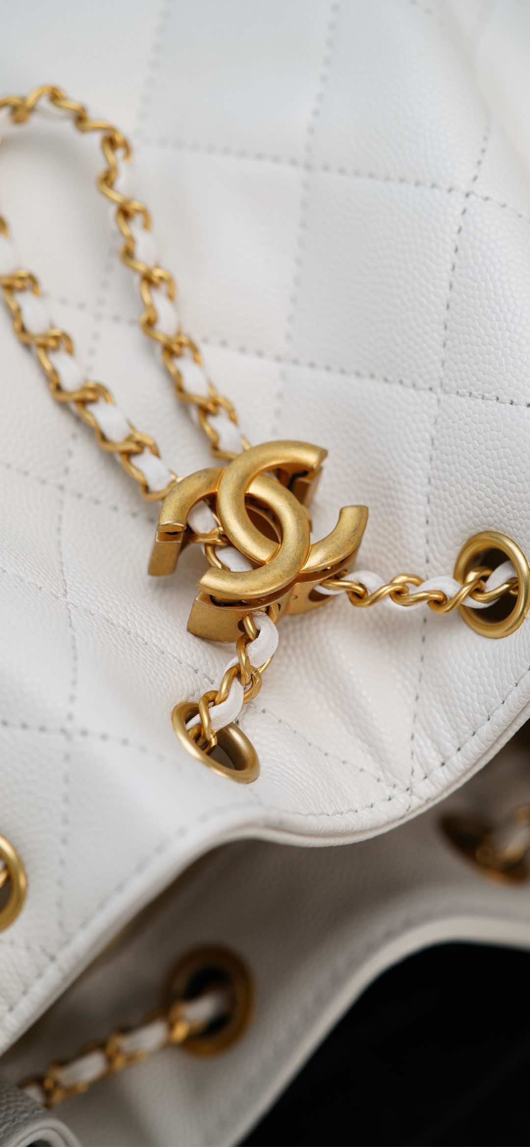 샤넬 25백 스몰 (화이트)