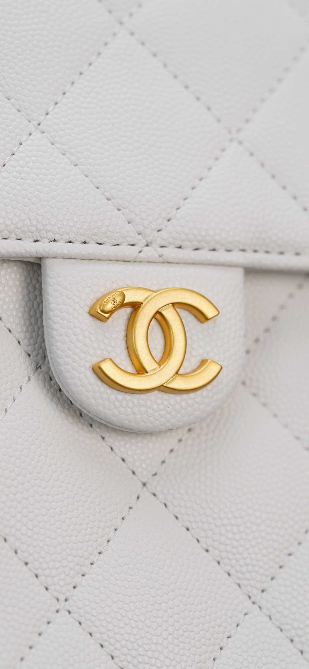샤넬 25백 스몰 (화이트)