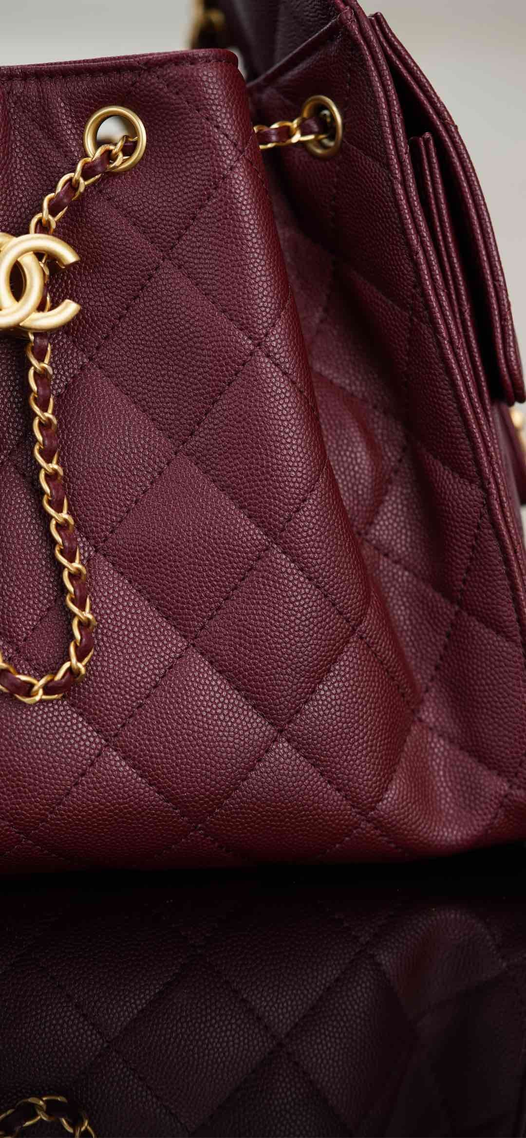 샤넬 25백 스몰 (버건디)