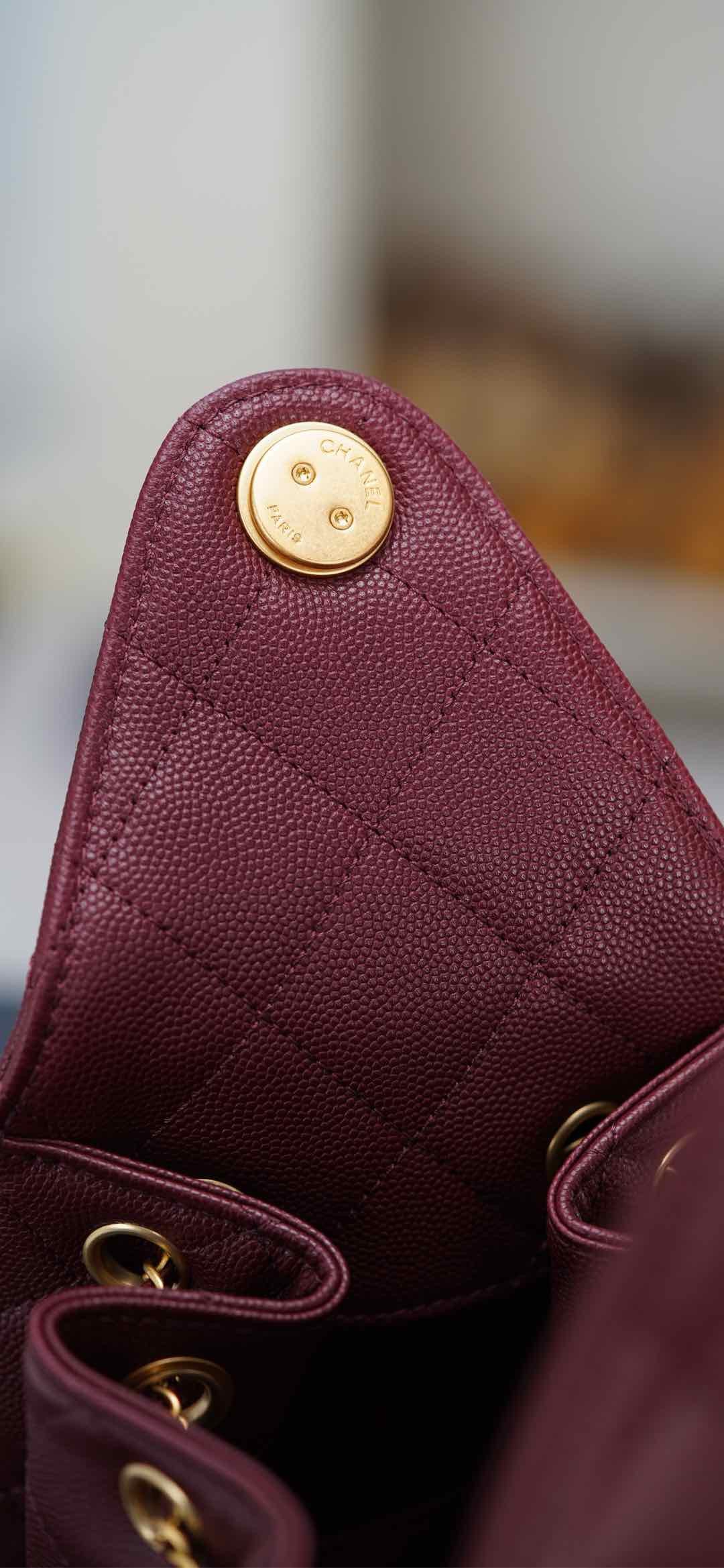 샤넬 25백 스몰 (버건디)