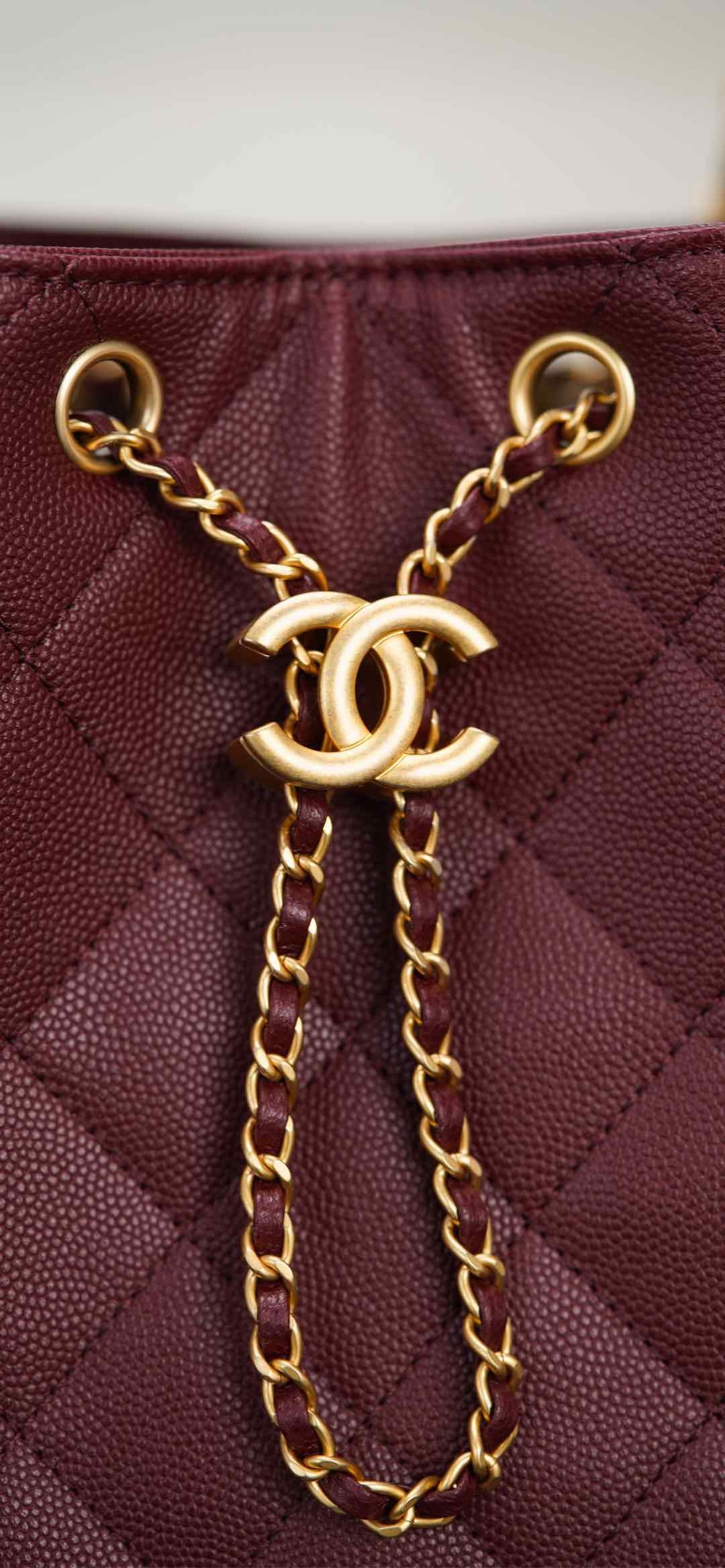 샤넬 25백 스몰 (버건디)