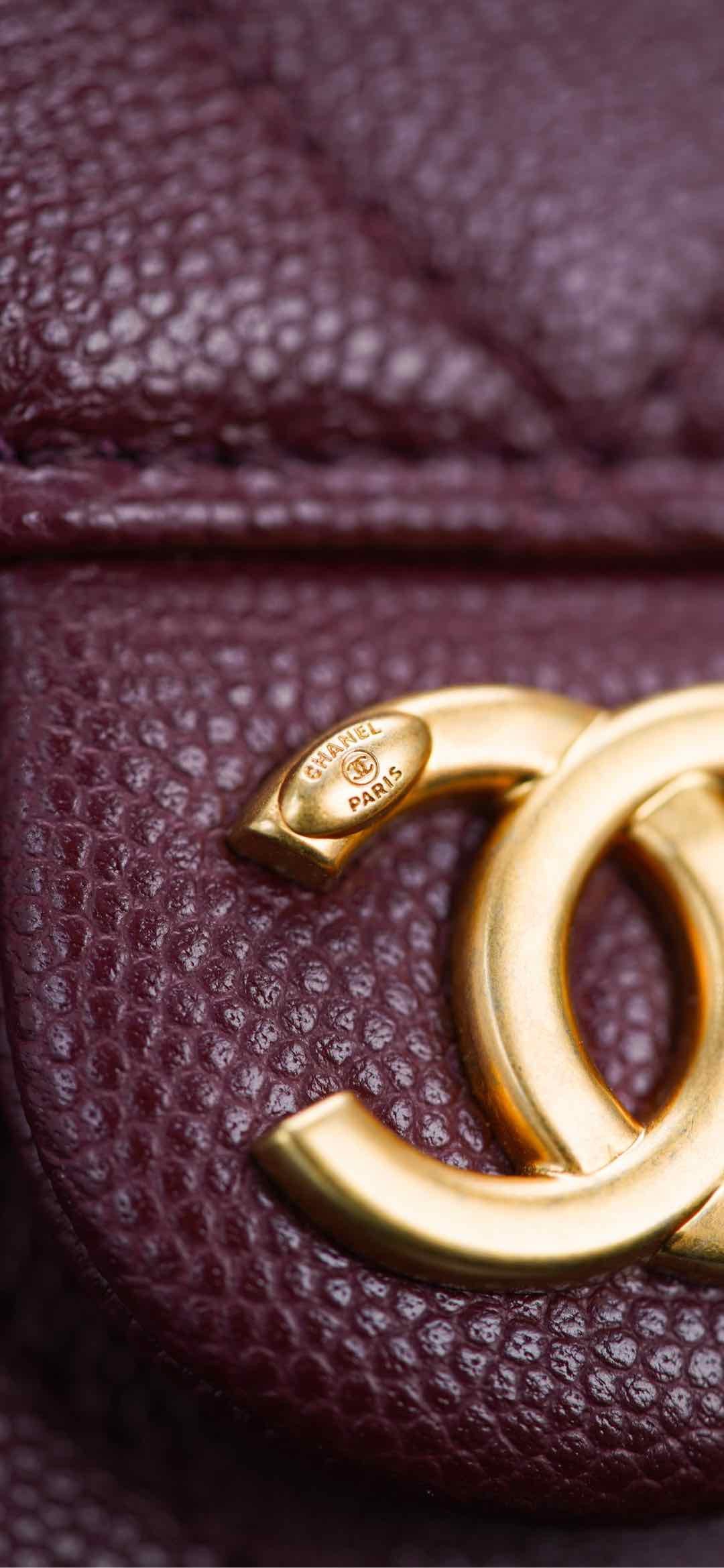 샤넬 25백 스몰 (버건디)