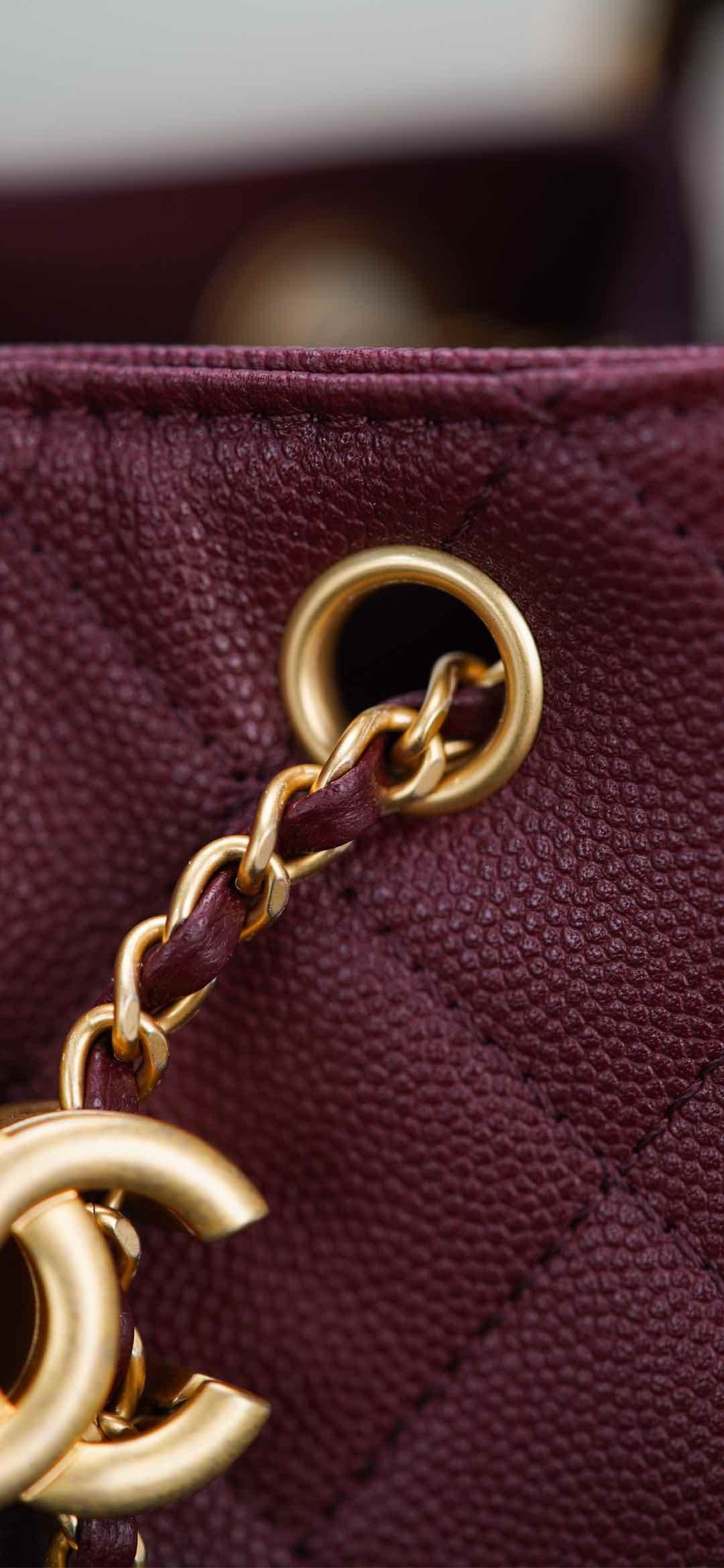 샤넬 25백 스몰 (버건디)