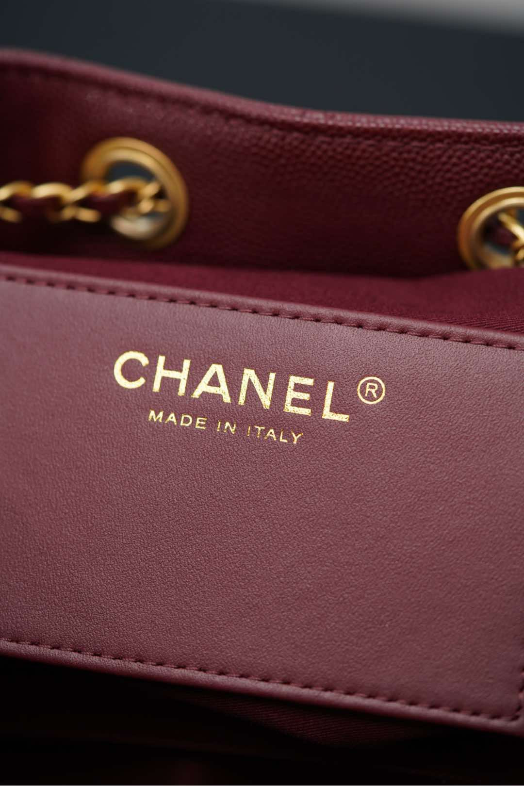 샤넬 25백 스몰 (버건디)