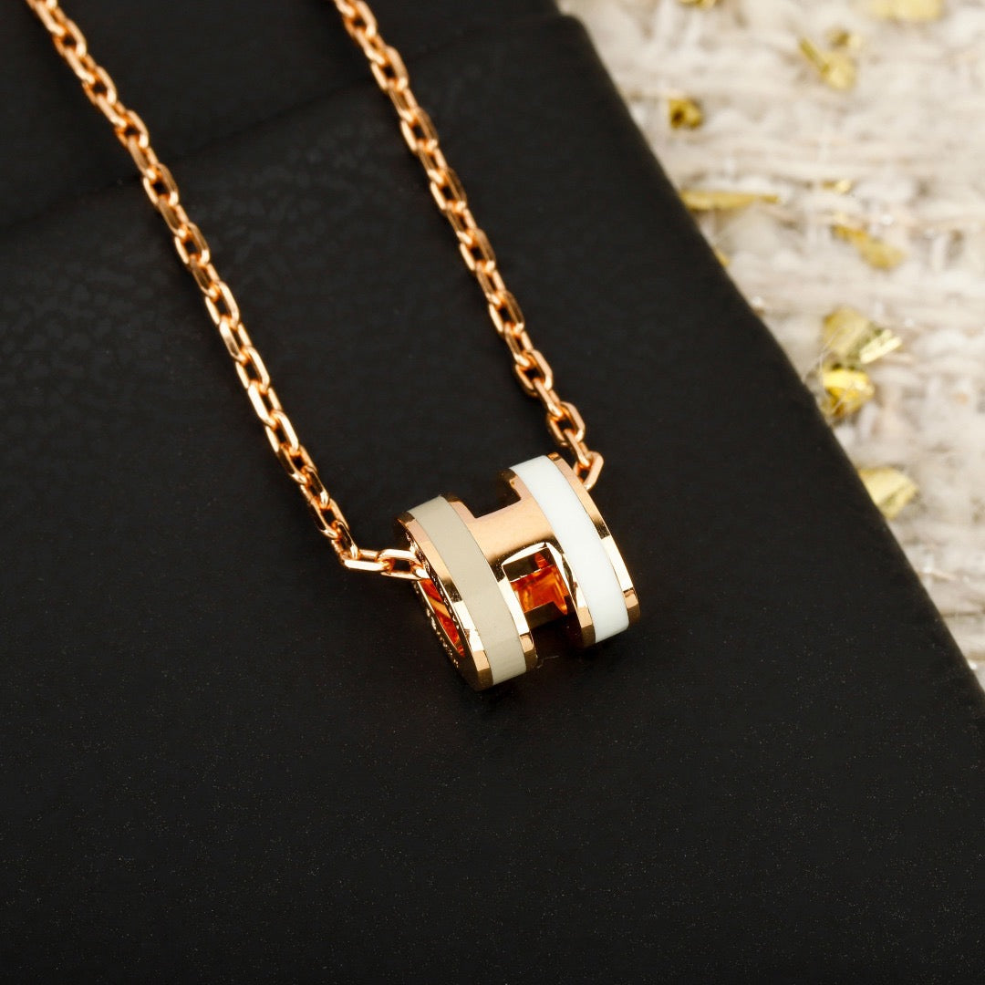 에르메스 팝아슈 목걸이 미니