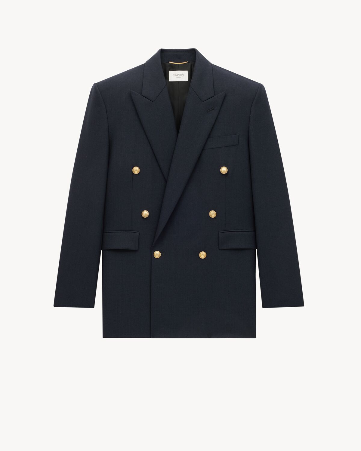 생로랑 더블 브레스트 자켓