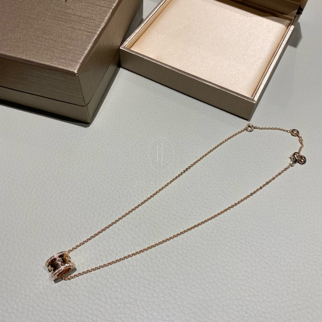 불가리 비제로원 가장 파베 네크리스 (18K)
