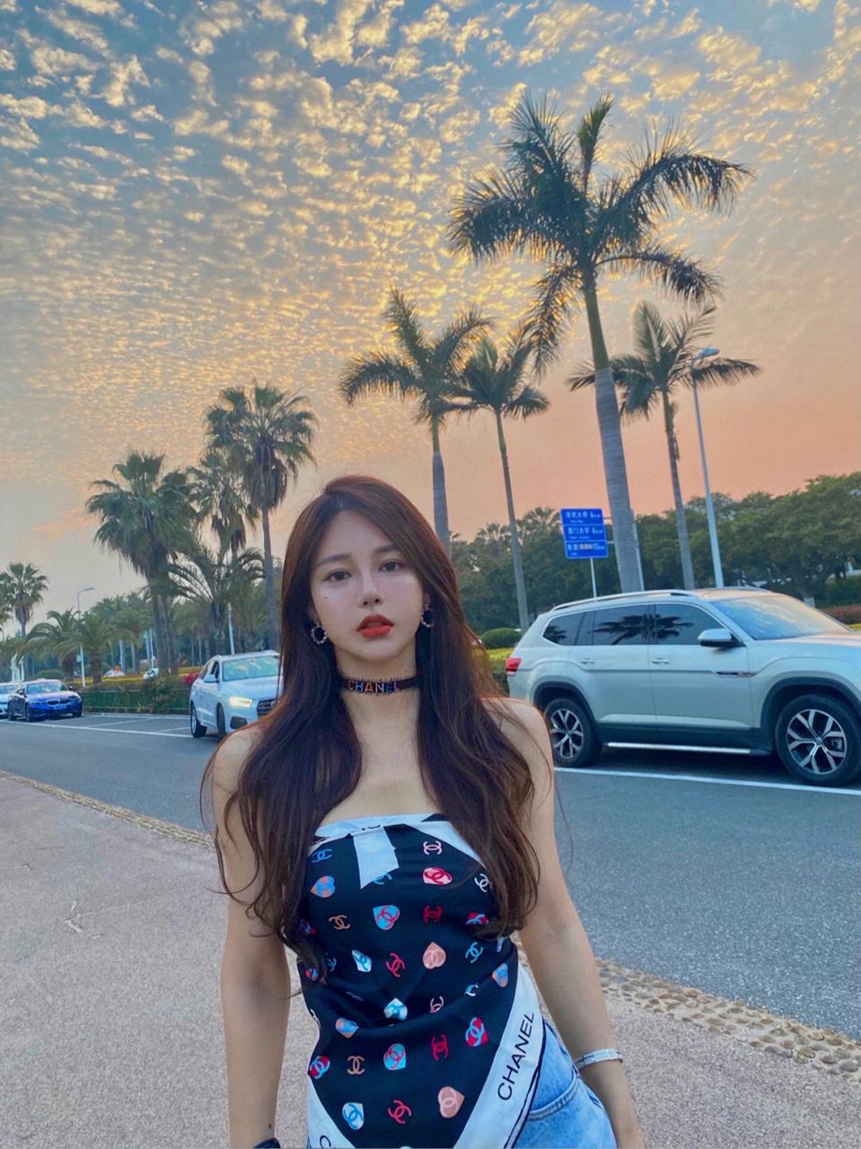 샤넬 스카프