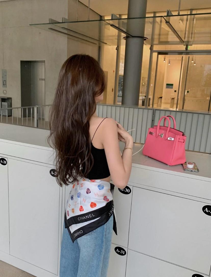 샤넬 스카프