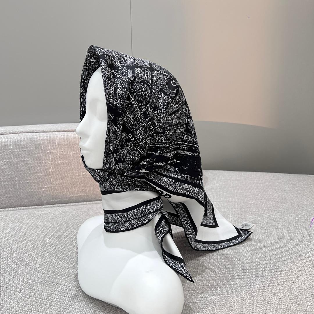 디올 스카프