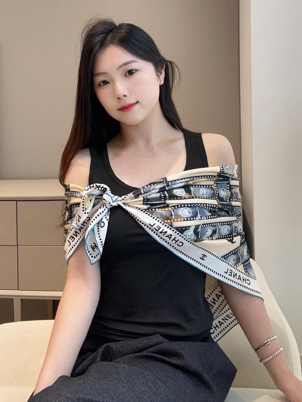 샤넬 스카프
