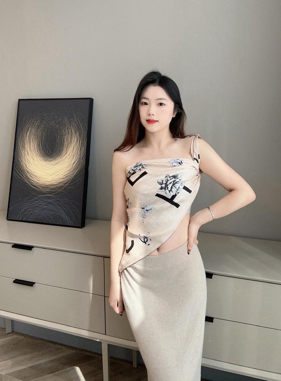 샤넬 스카프