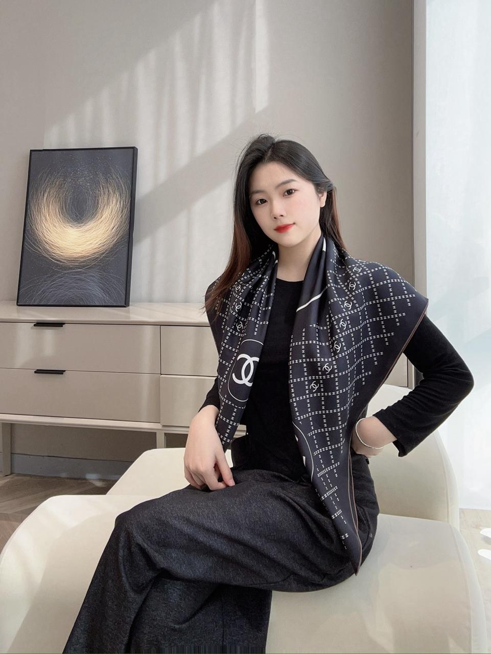 샤넬 스카프
