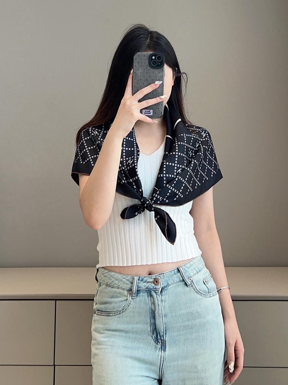 샤넬 스카프