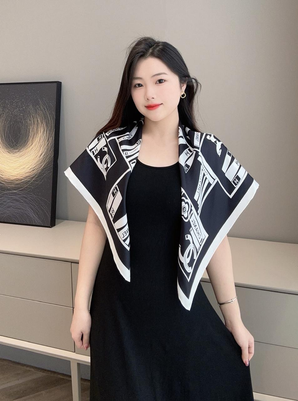 샤넬 스카프