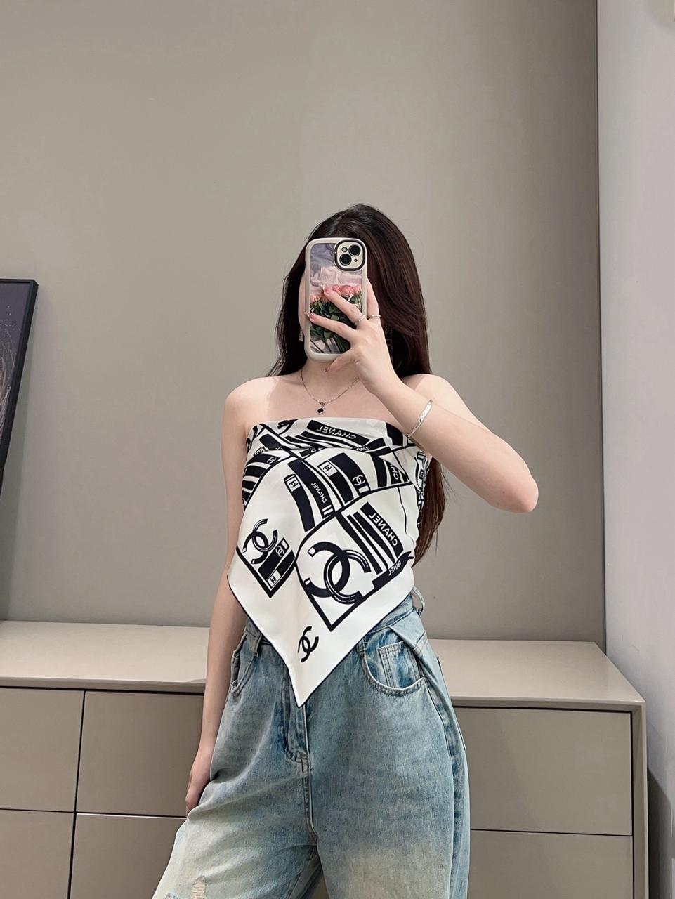 샤넬 스카프