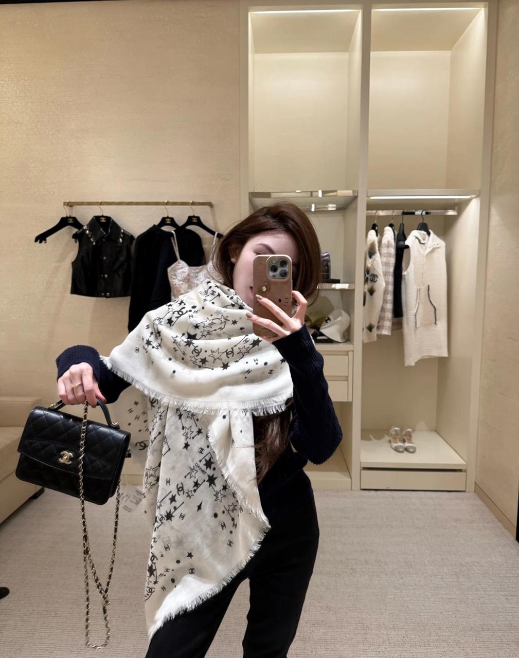 샤넬 스카프