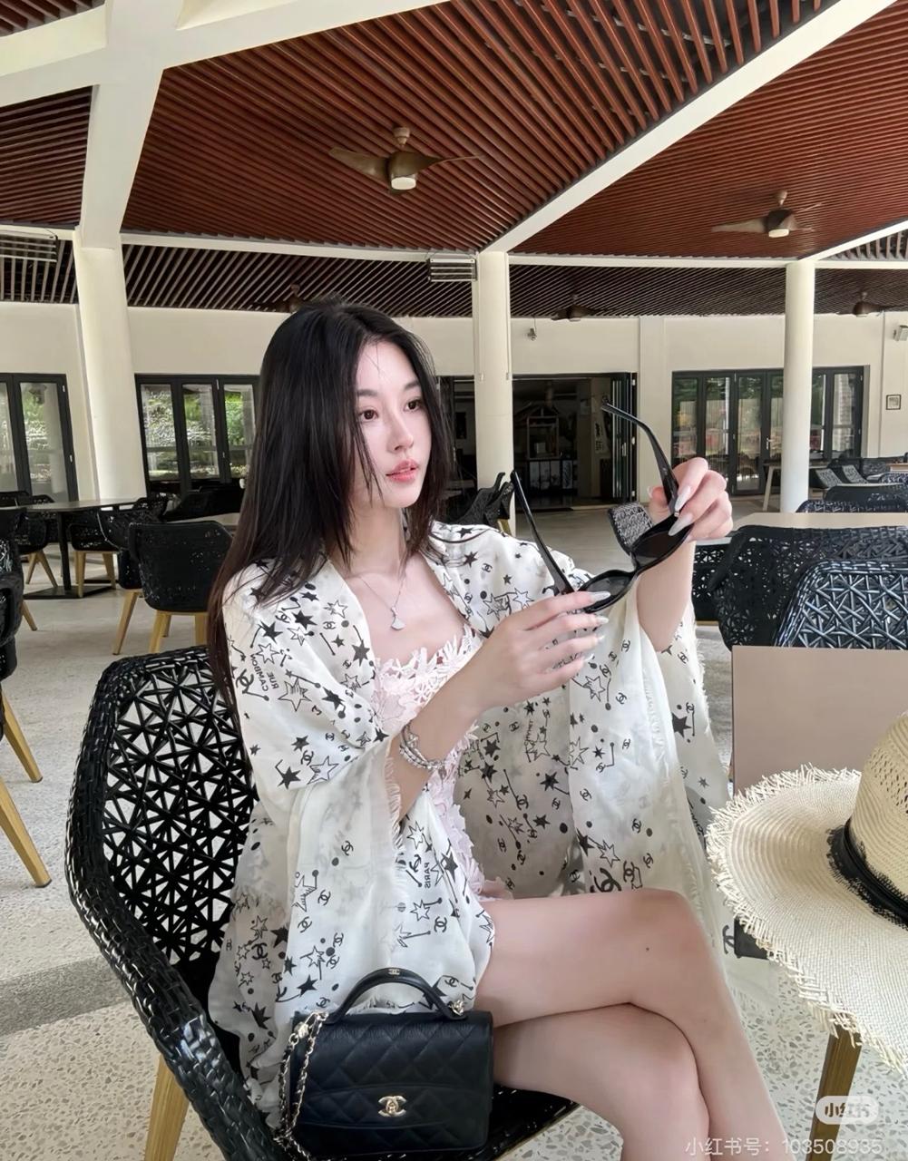 샤넬 스카프