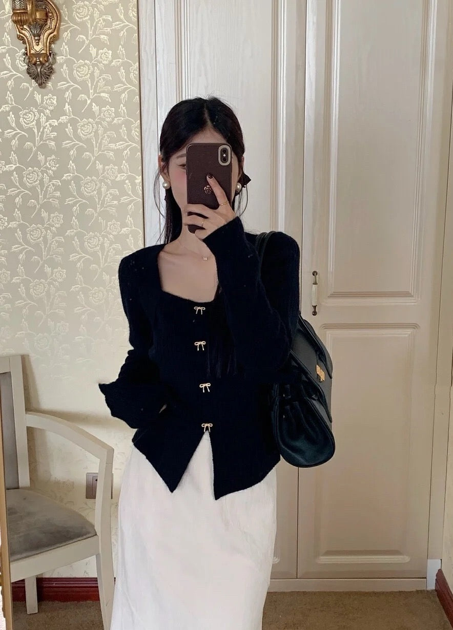 미우미우 레더 숄더백