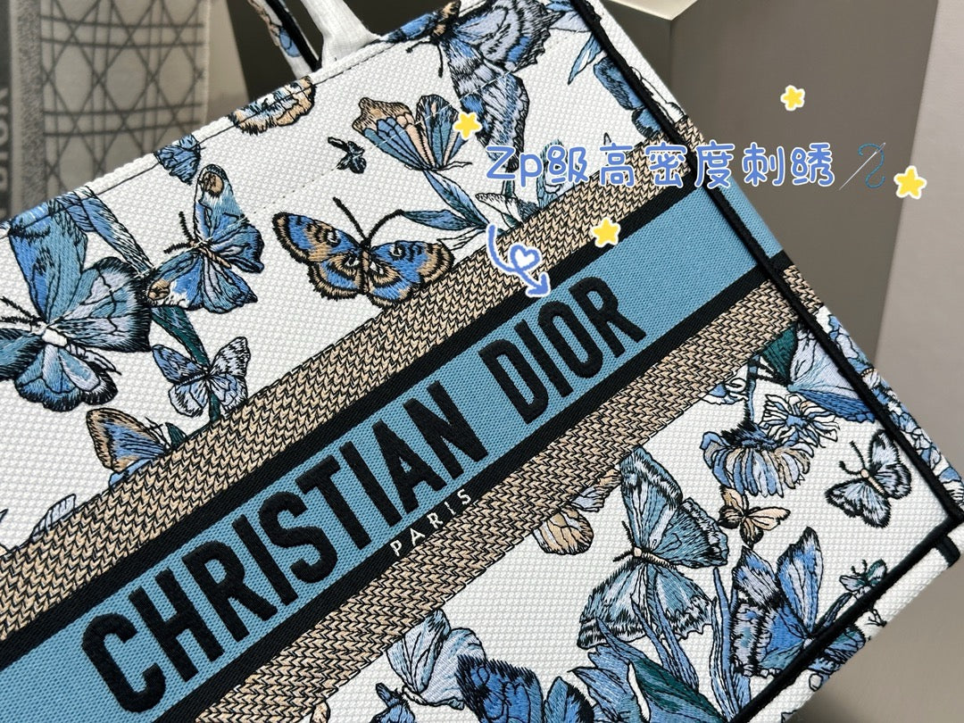 디올 트왈 드 주이 멕시코  북 토트백 미디움